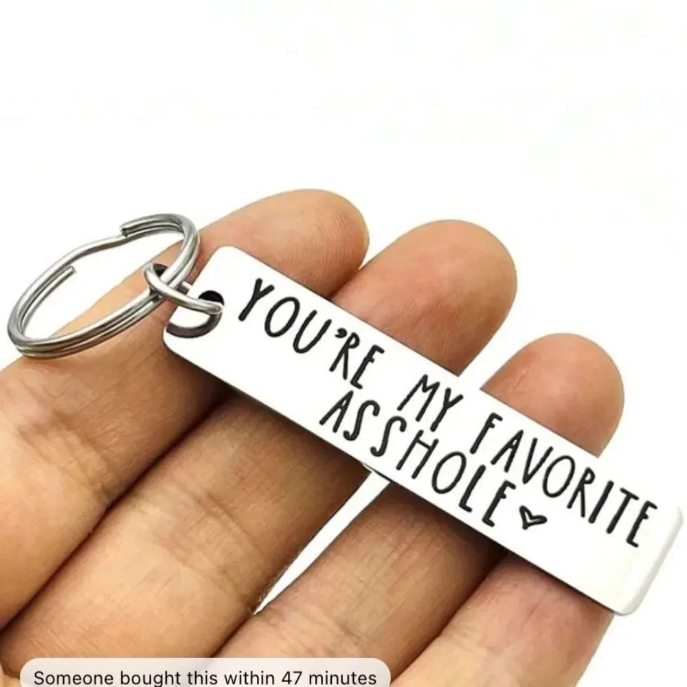 3for$20 Street You're My Favorite Keychain Funny Keychain Funny Gift Valentines